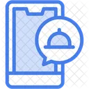 Online Bestellung Essenslieferung Essens App Symbol
