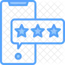 Online-Bewertungssterne  Symbol