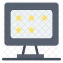 Online-Bewertungssterne  Symbol
