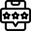 Online-Bewertungssterne  Symbol