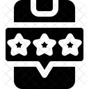Online-Bewertungssterne  Symbol