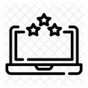 Online-Bewertungssterne  Symbol