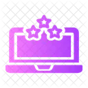 Online-Bewertungssterne  Symbol