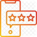 Online-Bewertungssterne  Symbol