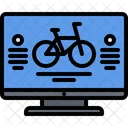 Online Bicycle  Icon