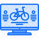 Online Bicycle  Icon