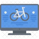 Online Bicycle  Icon