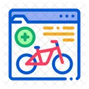 온라인 자전거 정보  아이콘