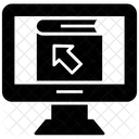 E Learning Online Lernen Virtuelles Lernen Icon