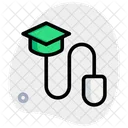 Online-Bildung  Symbol