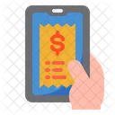 Online Bill  Icon