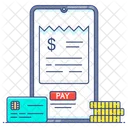 Online Bill Payment Bill Payment Secure Payment Icon