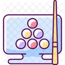 Online billiard games  Icon