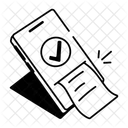 Online Billing Receipt Transaction Icon