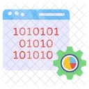 Online Binary Data  Icon