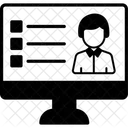 Online-Biodaten  Symbol