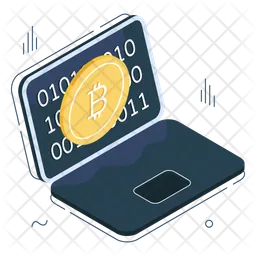 Online Bitcoin  Icon