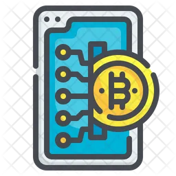 Online bitcoin  Symbol