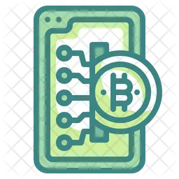 Online bitcoin  Symbol