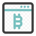 Online Bitcoin  Icon