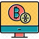 Online bitcoin  Symbol