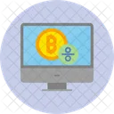 Online bitcoin  Symbol