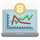 Online Bitcoin Analysis Data Analysis Analysis Icon
