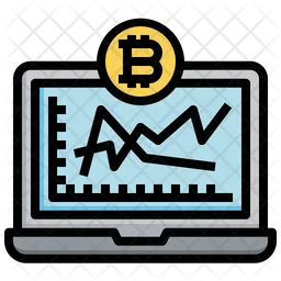 Online Bitcoin Analysis  Icon