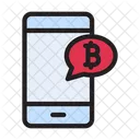 Online Bitcoin Bitcoin Market アイコン