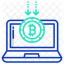 Online Bitcoin Bitcoin Bitcoin Account Icon