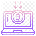 Online Bitcoin Bitcoin Bitcoin Account Icon