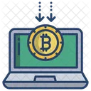 Online Bitcoin Bitcoin Bitcoin Account Icon