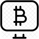 Online Bitcoin  Icon
