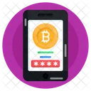 Online-Bitcoin-Konto  Icon