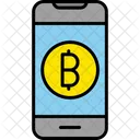Online Bitcoin Payment  Icon