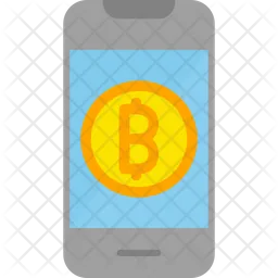 Online Bitcoin Payment  Icon