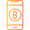 Online Bitcoin Payment  Icon