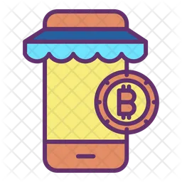 Online Bitcoin Shop  Icon