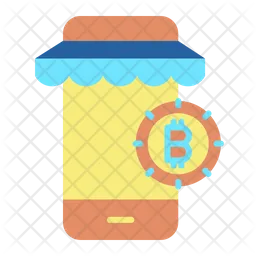 Online Bitcoin Shop  Icon