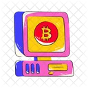Online Bitcoin  Icon