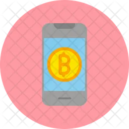 Online-Bitcoin-Zahlung  Symbol