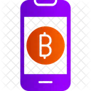 Online-Bitcoin-Zahlung  Symbol