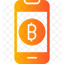 Online-Bitcoin-Zahlung  Symbol