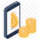 Online Bitcoins  Icon