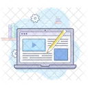Online Blog Symbol