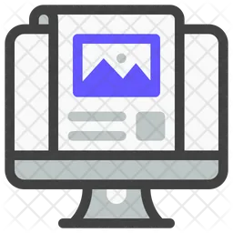 Online Blog  Icon