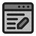Online Blog  Icon