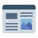 Online Blog  Icon