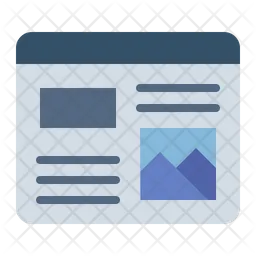 Online Blog  Icon