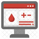 Online Blood Report Online Medication Medical App Icon